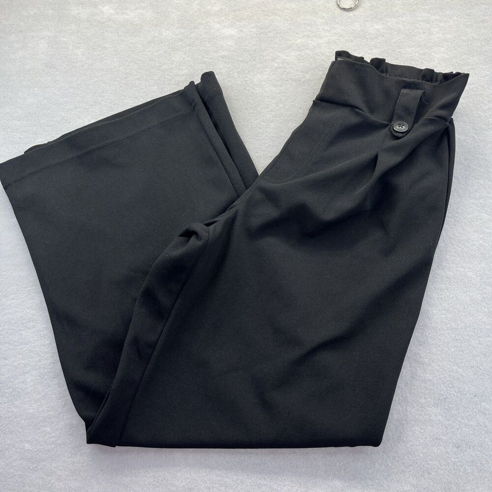 Rewash Black Wide Leg Pants
